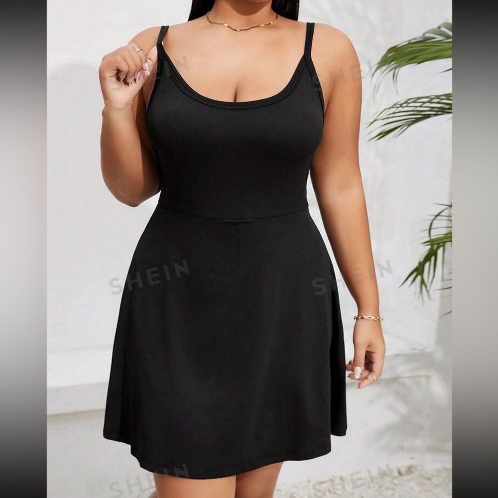 Active dress with shorts